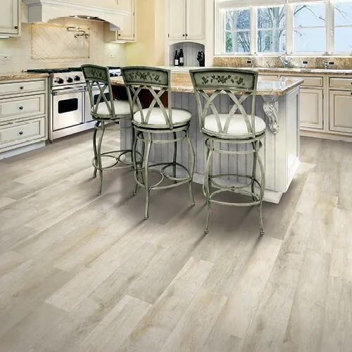 Dinning room hardwood | Herman's Carpets
